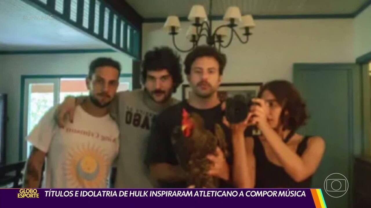 No Atlético-MG, Hulk faz primeiro treino com filho na Cidade do Galo | Ge