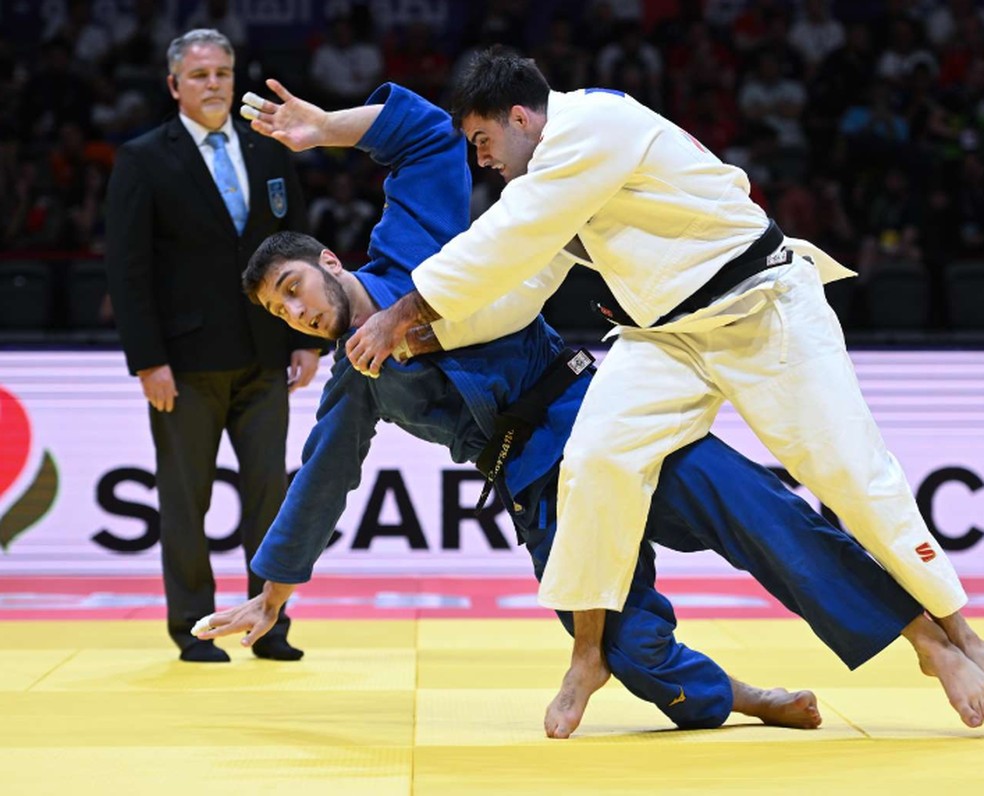 Rafael Macedo conquista o bronze no Grand Prix de Zagreb — Foto: Divulgação IJF