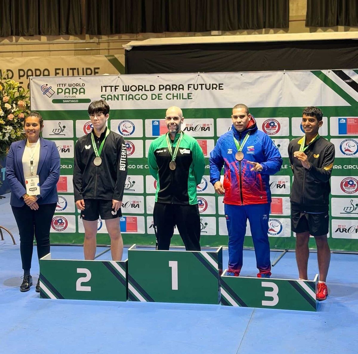 Thiago Gomes vence ouro no Tênis de Mesa Paralímpico no Chile | Ge