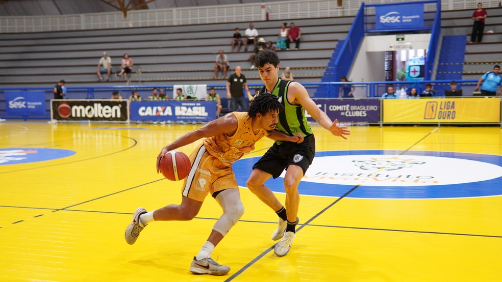 Cetaf x América-MG, pela Liga Ouro de basquete 2026 — Foto: Ton Assis