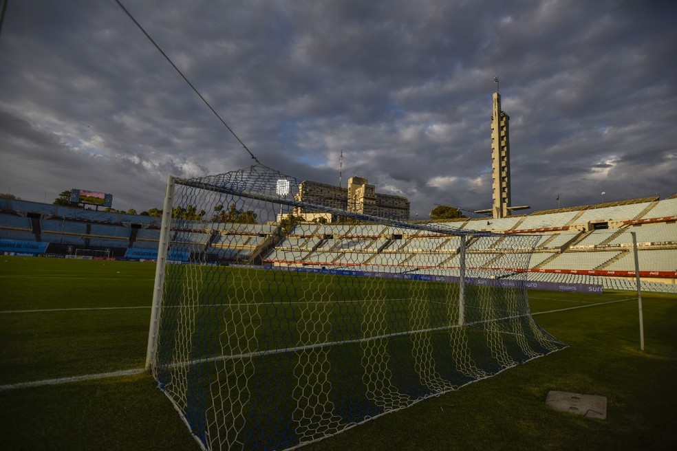 Estádio Centenário em Montevidéu, Uruguai — Foto: Matilde Campodonico / POOL / AFP