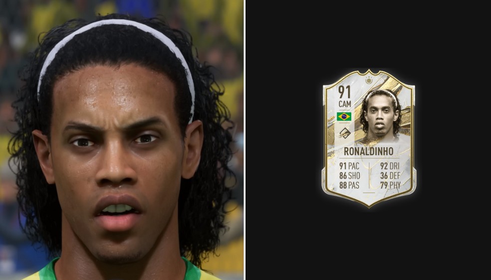 Ronaldinho Mid Icon FIFA 20 - 91 - Rating and Price