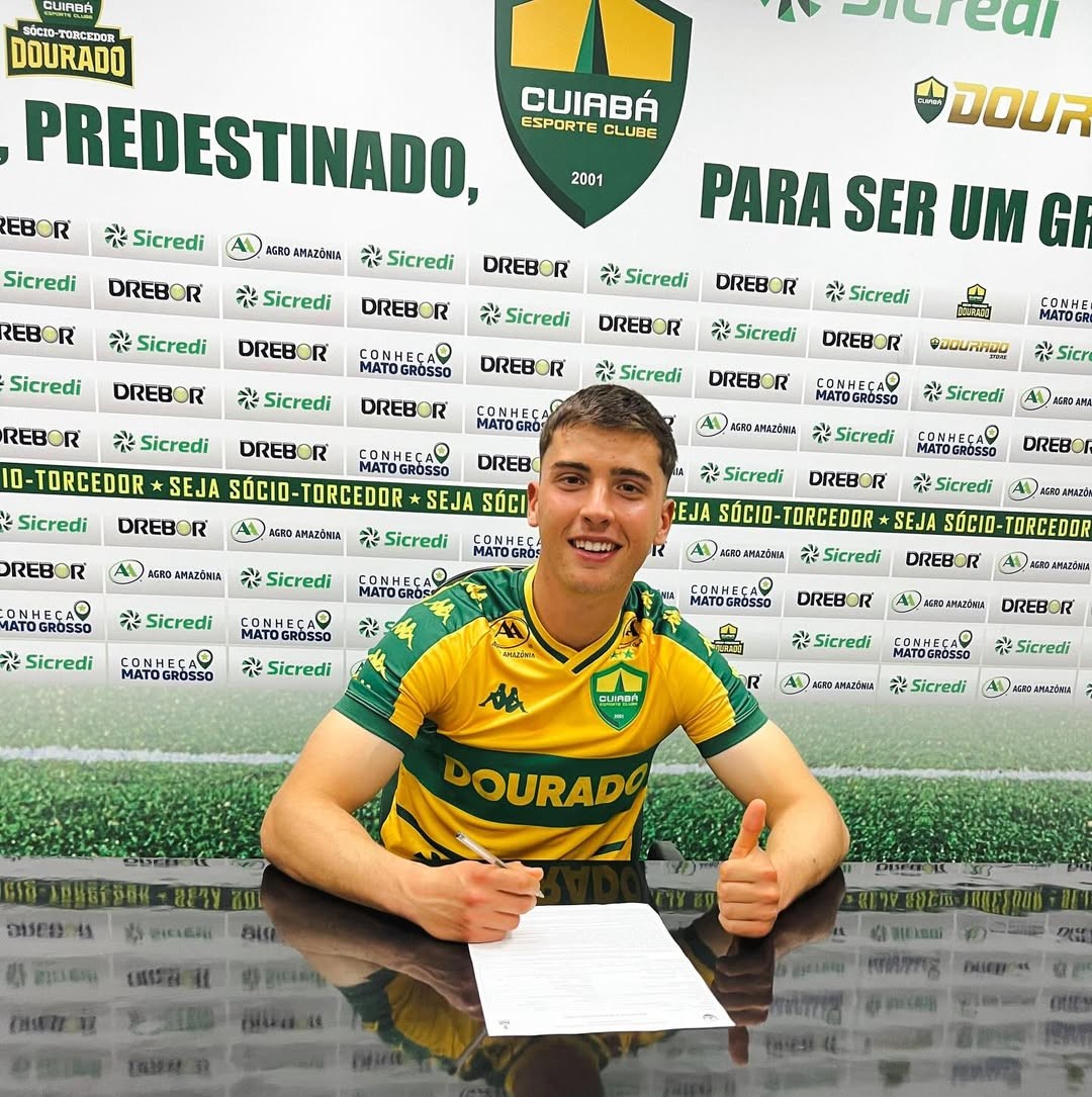 Cuiabá contrata atacante chileno Cristóbal Chadwick, de 20 anos
