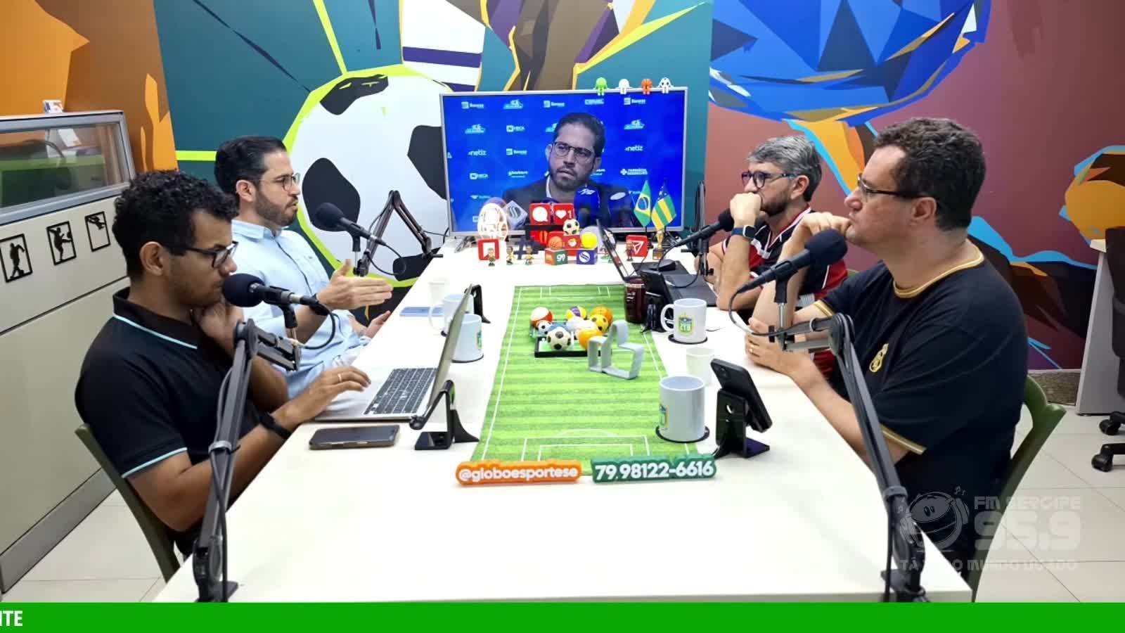 Veja cortes do ZYB Podcast com Francisco Sales, diretor de futebol do Confiança
