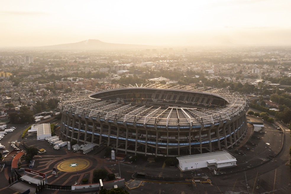 Estádio Azteca será o palco da abertura da Copa do Mundo de 2026 — Foto: Getty Images