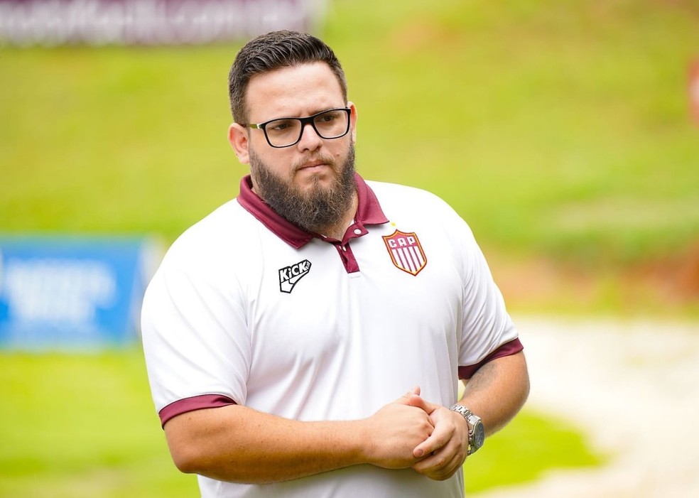 Anderson Ibrahin Rocha, ex-gestor de futebol da Patrocinense — Foto: Whashington Prates