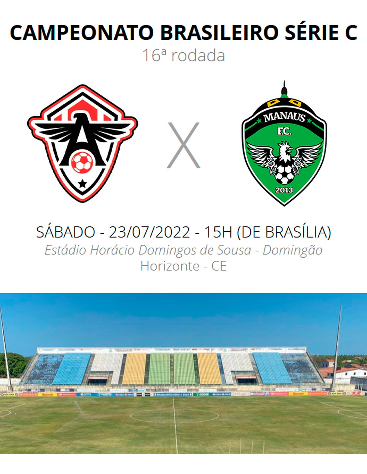 Atlético-CE x Manaus: prováveis escalações, desfalques e arbitragem da ...