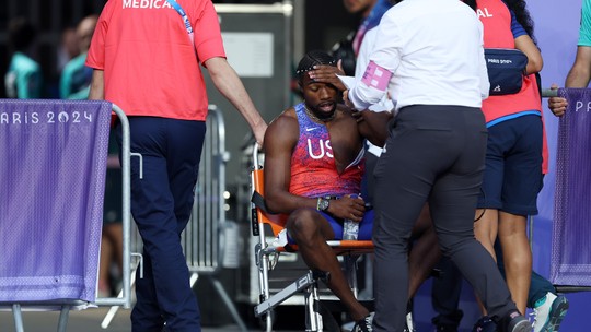 Noah Lyles revela que "tossiu a noite toda" antesjogos de apostas gratisfaturar bronze com Covid-19 nas Olimpíadas