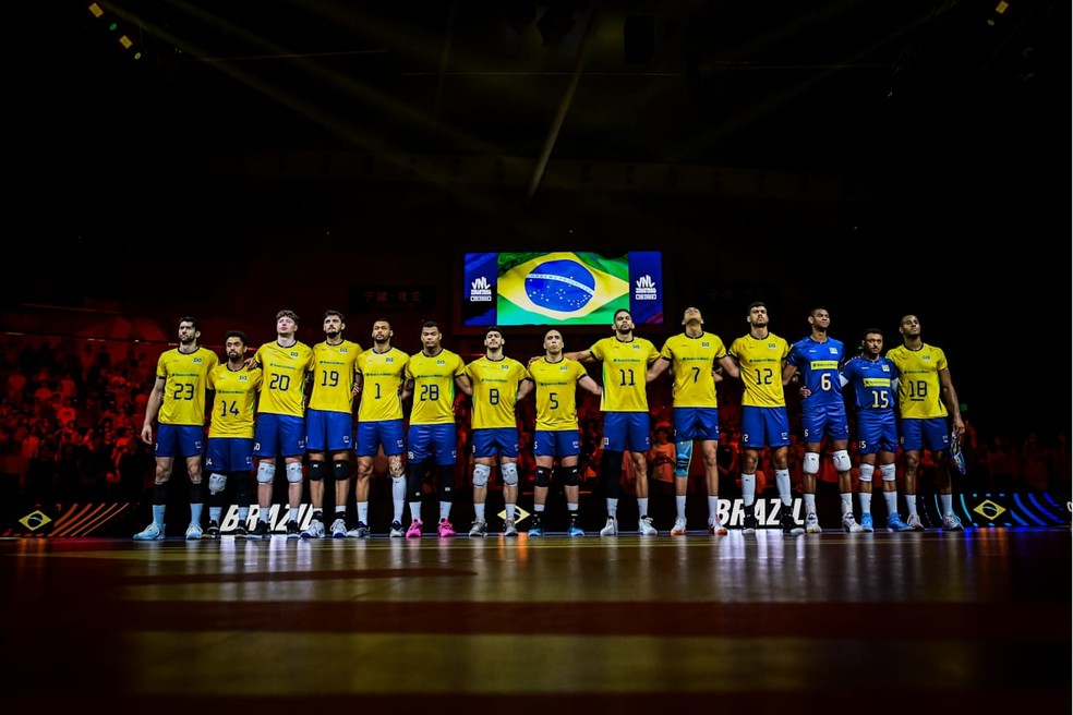 Brasil x China no Mundial masculino de vôlei: horário e onde assistir