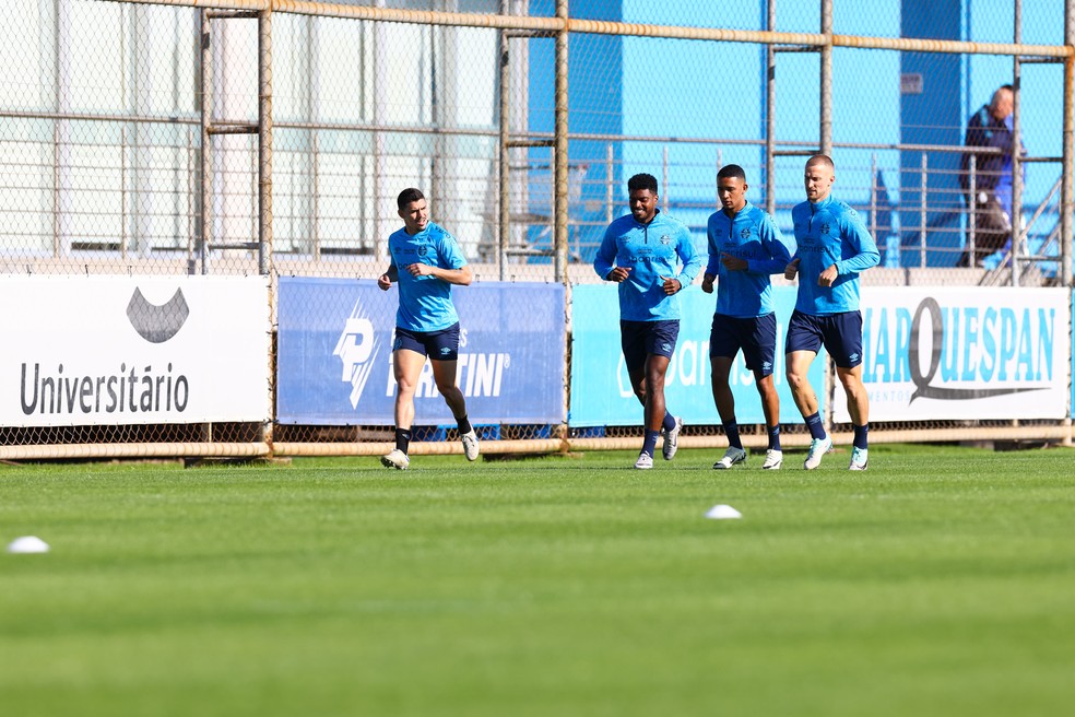 Grêmio tem expectativa pelo retorno de jogadores machucados — Foto: Rodrigo Fatturi/Grêmio