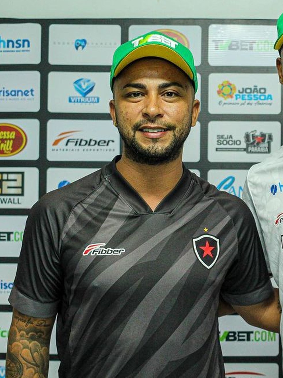 Afonso Guedes representou o Botafogo-PB no Arbitral do Paraibano — Foto: Cristiano Santos / Botafogo-PB