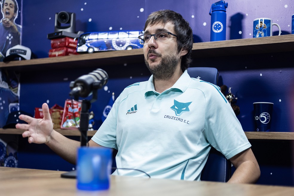 Joaquim Pinto; Cruzeiro — Foto: Gustavo Aleixo/Cruzeiro