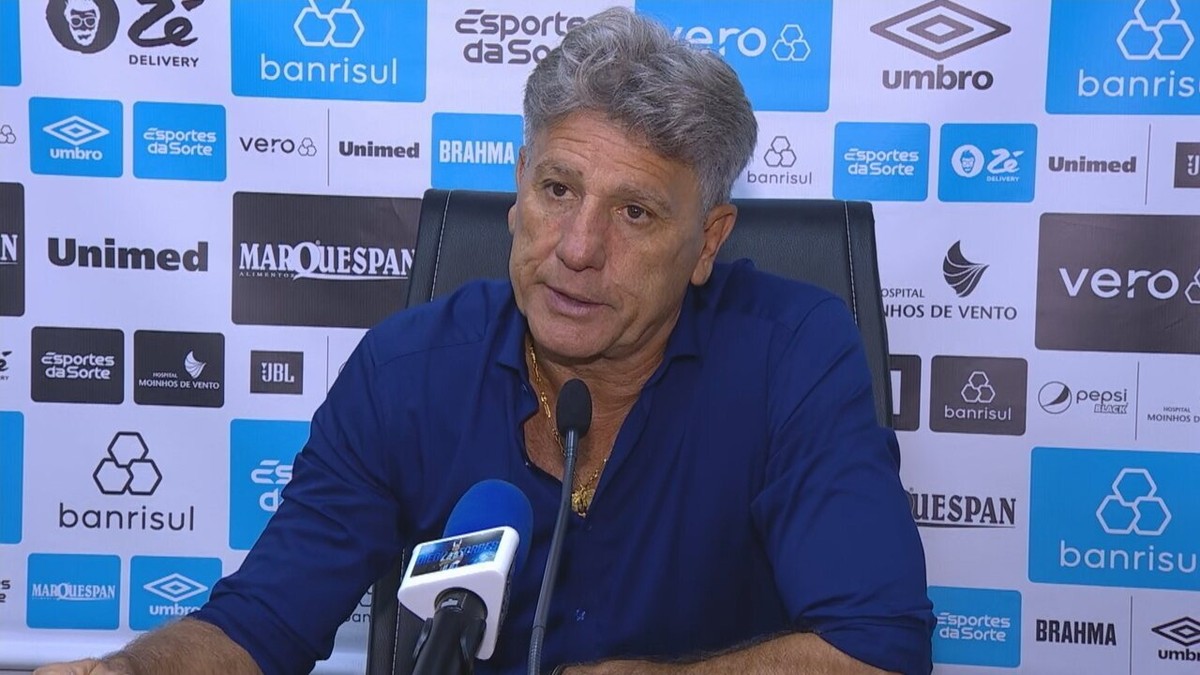 Renato destaca preservações no Grêmio para a Libertadores: estratégia para equipe descansada.
