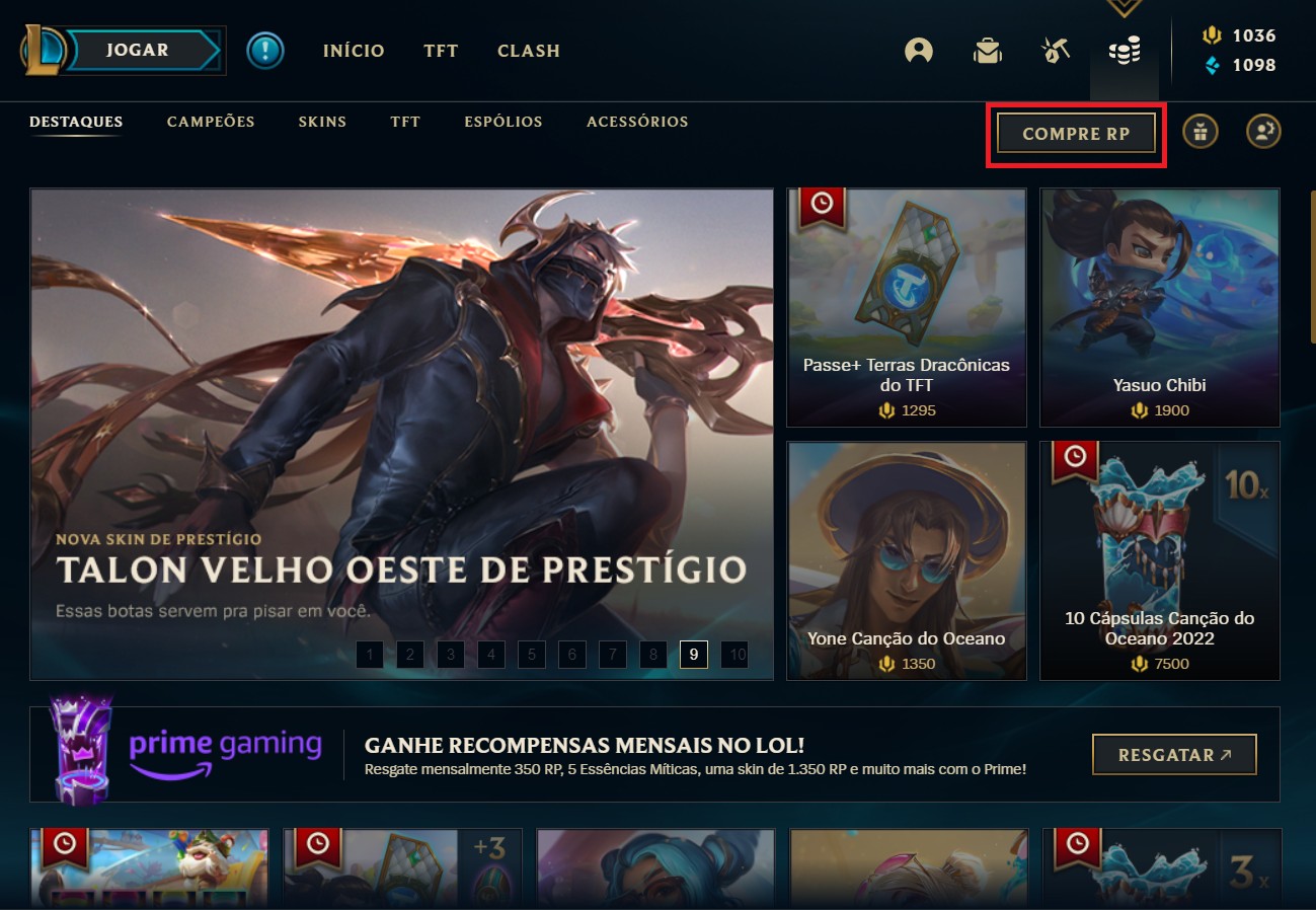 RP no LoL: preço, o que é e como comprar | Ge