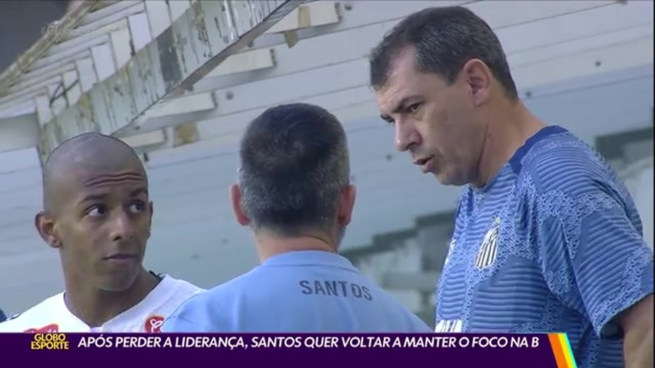 Após perder a liderança, Santos quer voltar a manter o foco na série B