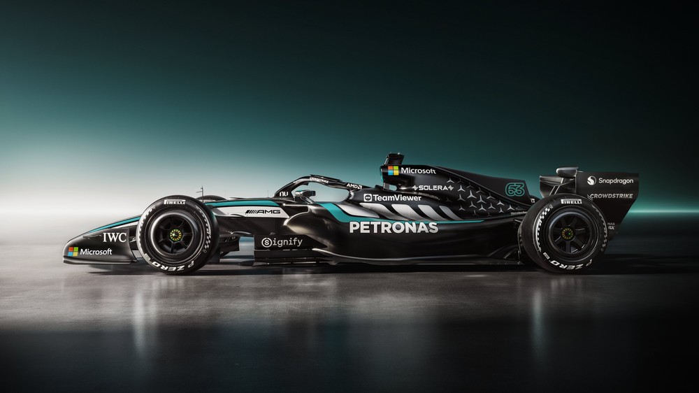 Mercedes revela o W17, carro para a temporada 2026 da Fórmula 1