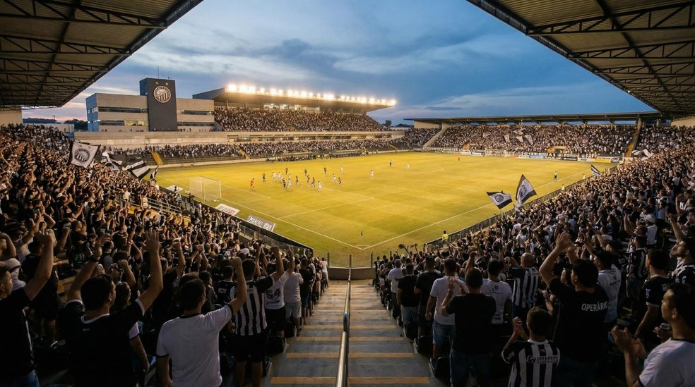 Operário-PR divulga projeto para reforma do estádio Germano Krüger — Foto: Divulgação/OFEC