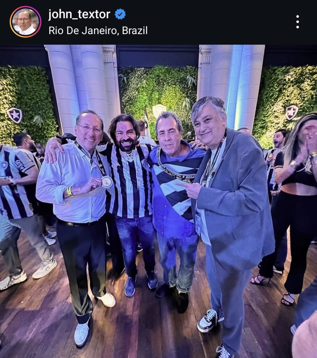 "SAF 171" e "ganhe um Super Bowl": Textor e Montenegro entram em guerra pública no Botafogo; entenda
