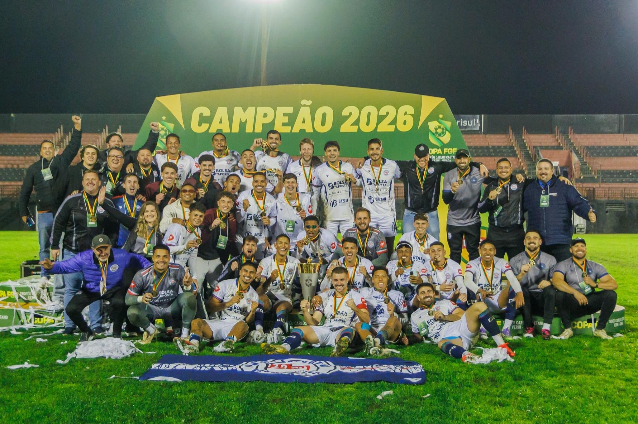 Clube de Gramado que constrói estádio de R$ 30 milhões conquista vaga inédita na Série D