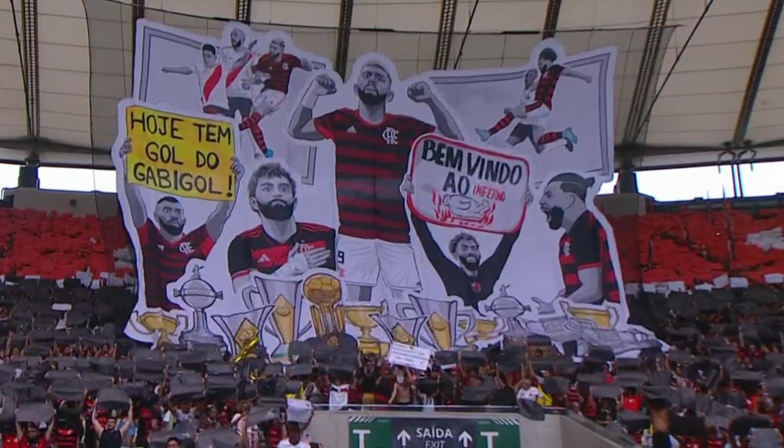 Gabigol retorna ao Maracanã com juras de amor e rivalidade pela torcida do Flamengo