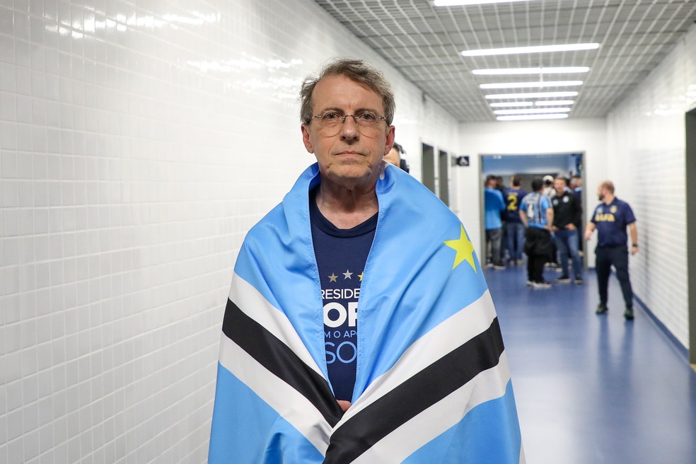 Odorico Roman é o novo presidente do Grêmio — Foto: Angelo Pieretti/Divulgação Grêmio