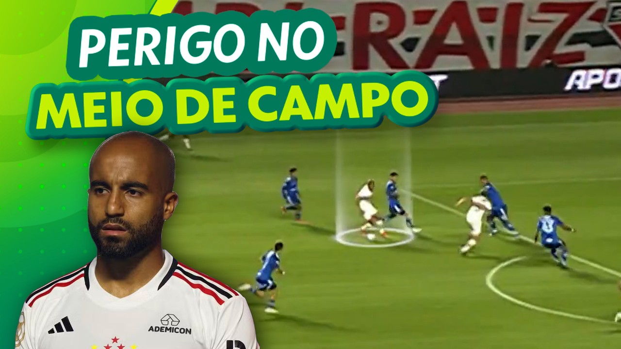 Lucas domina meioo que é freebet na betfaircampo do São Paulo na vitória contra o Cruzeiro