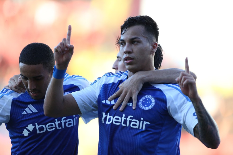 Sport x Cruzeiro; Kaio Jorge; Brasileirão 2025 — Foto: Marlon Costa/AGIF