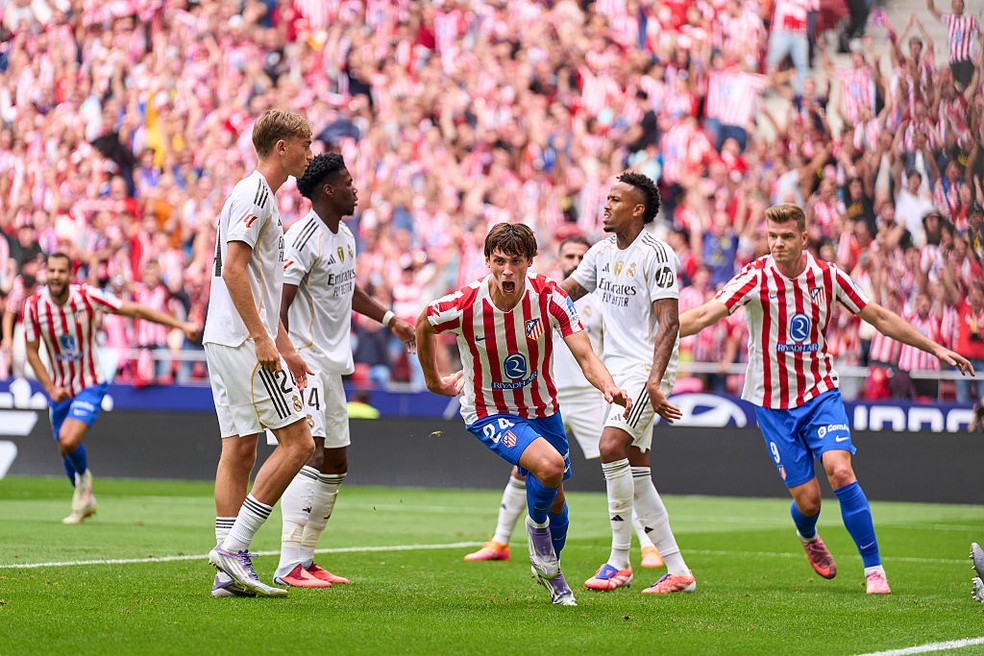 Atlético de Madrid bateu o Real Madrid por 5 a 2 em LaLiga