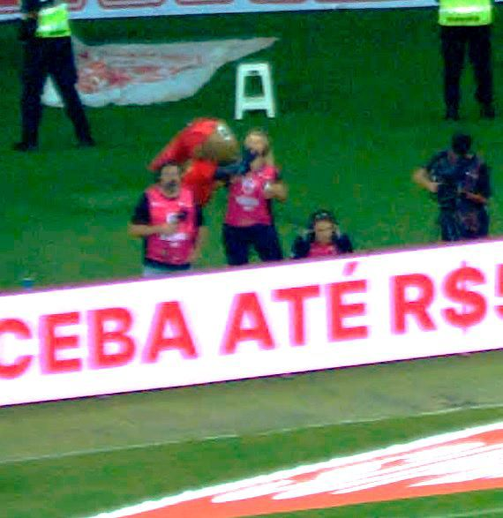 Polícia Civil RS divulga imagem do Saci no Gre-Nal 441 — Foto: Divulgação