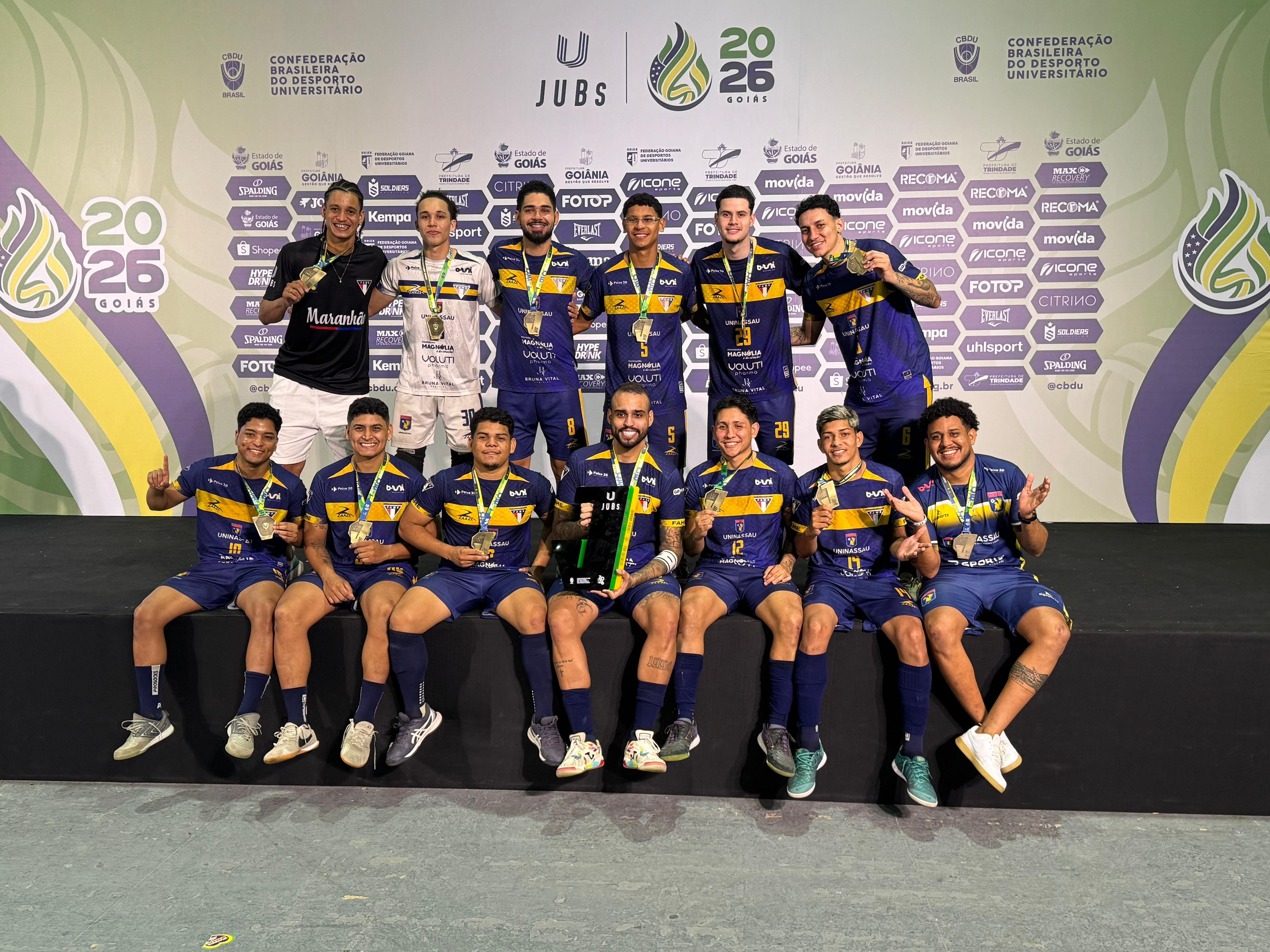 Uninassau conquista título brasileiro no futsal universitário e coloca Maranhão no topo