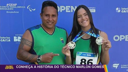 Conheça Marlon Gomes, o treinador que levou o Amapá ao topo do atletismo paralímpico mundial - Programa: Globo Esporte AP 