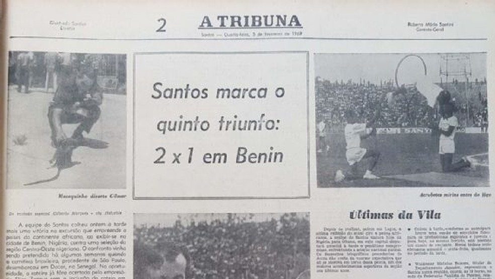 Hoje não trabalhamos': Quando o México parou para ver Pelé jogar