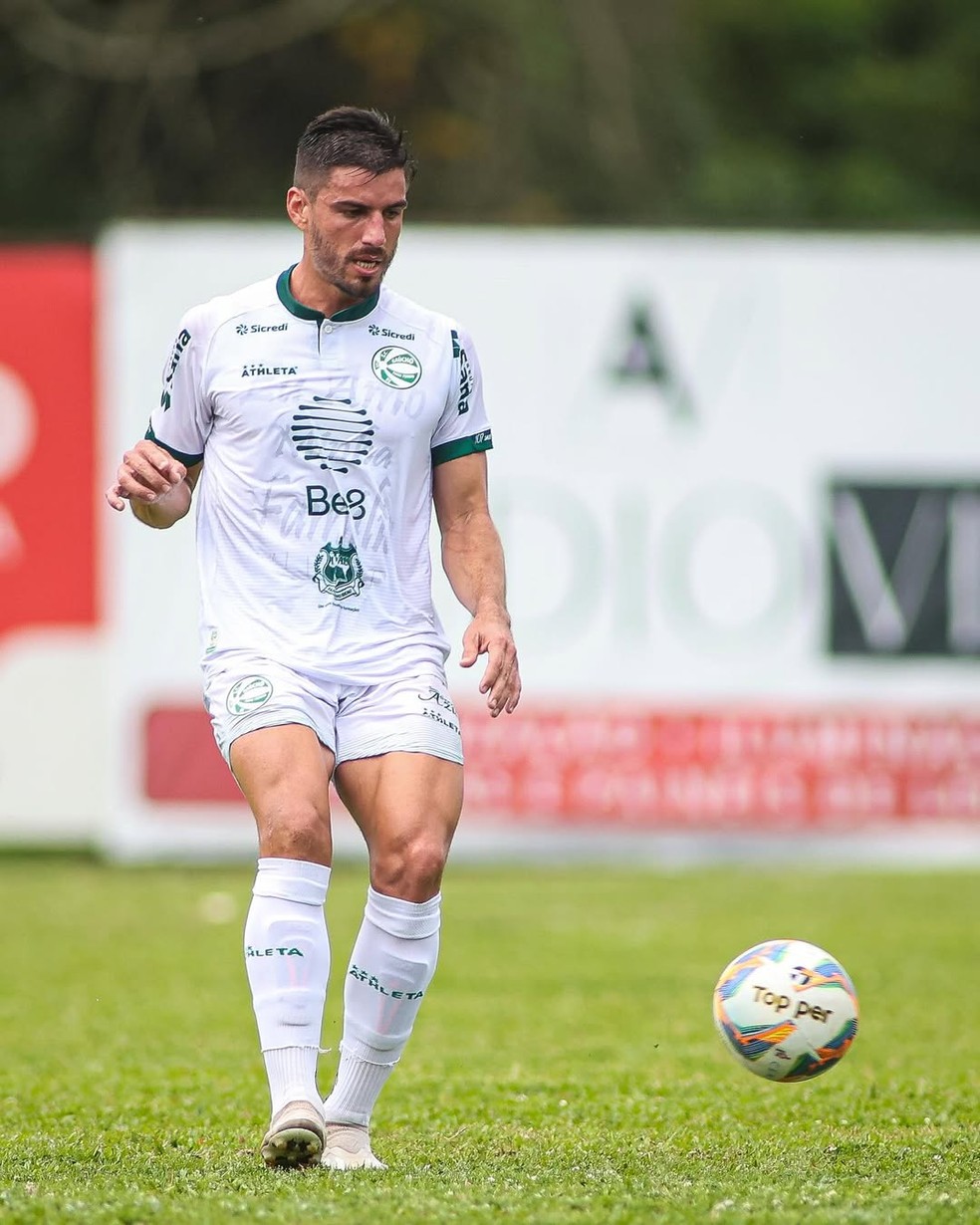 Jardel Viana atuando pelo Gacho-RS  Foto: Reproduo/Redes sociais