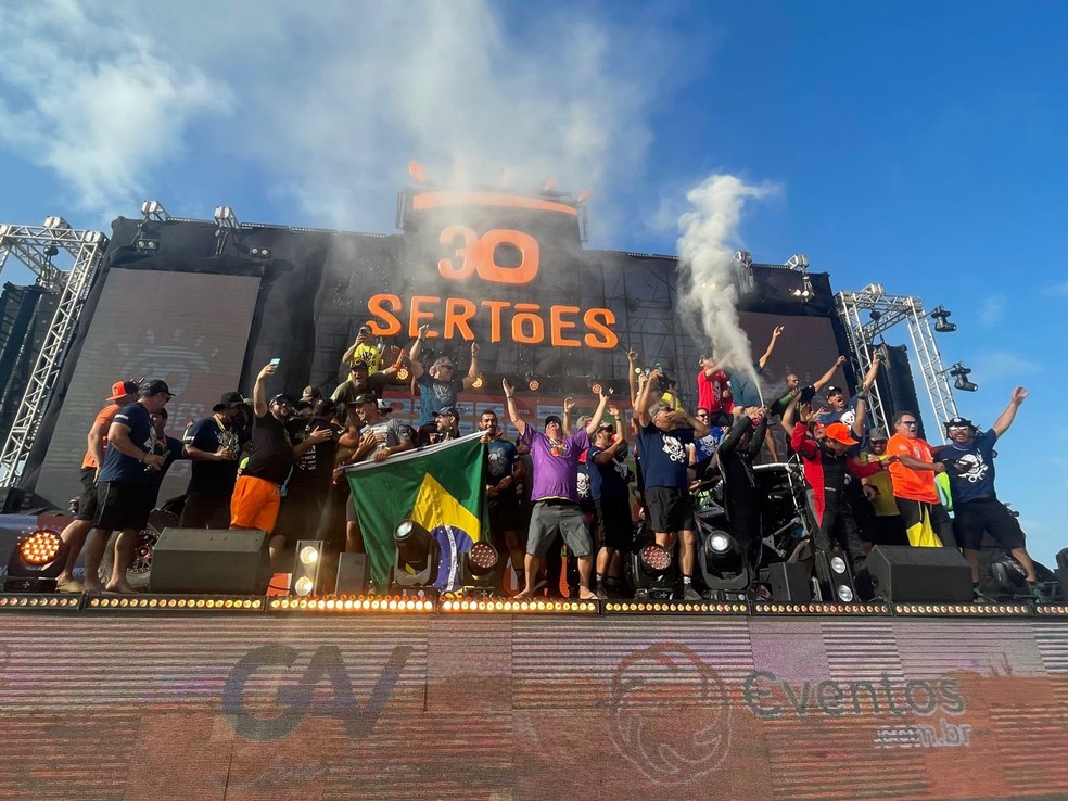 Rally dos Sertões teve maior percurso do mundo em 2022, ano marcado por edição comemorativa de 30 anos da prova — Foto: Divulgação