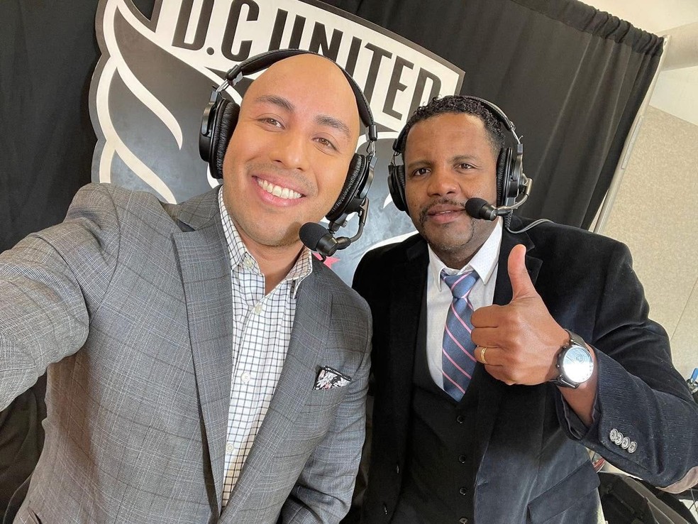 Luciano Em&iacute;lio, ex-atacante do DC United, hoje &eacute; comentarista &mdash; Foto: Arquivo Pessoal