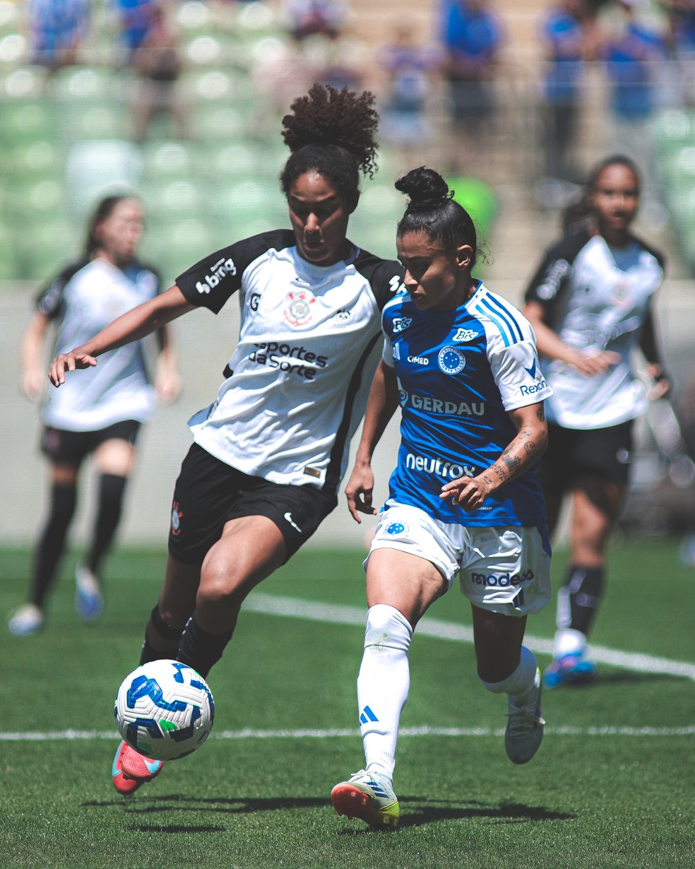Cruzeiro x Corinthians - Final Brasileirão Feminino - Independência — Foto: Gustavo Martins/ Cruzeiro
