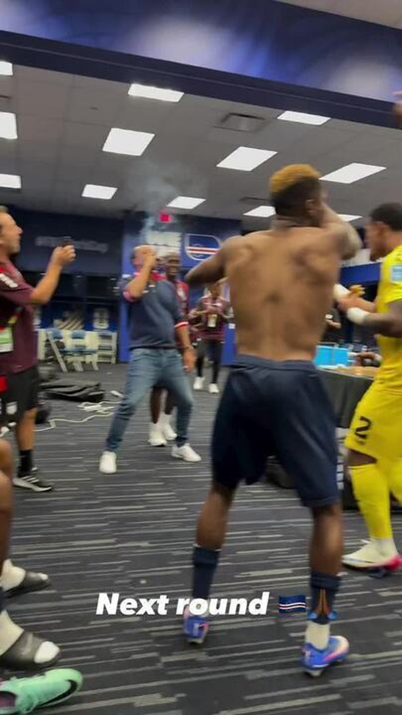 Cabo Verde celebra classificação com dança e charuto no vestiário