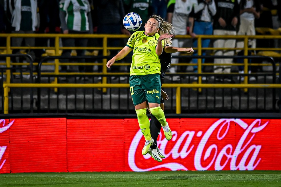 Andressinha em ação pelo Palmeiras na Libertadores — Foto: Staff Images Woman / CONMEBOL