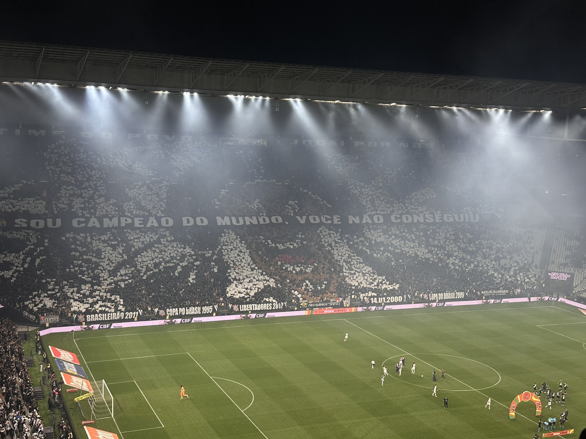 Corinthians provoca Vasco na final da Copa do Brasil: 