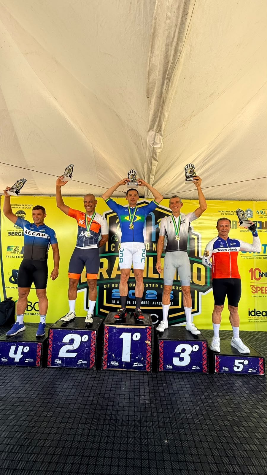 Antônio Frota fecha Brasileiro de Ciclismo Sub-30 e Master com pódio na prova de resistência