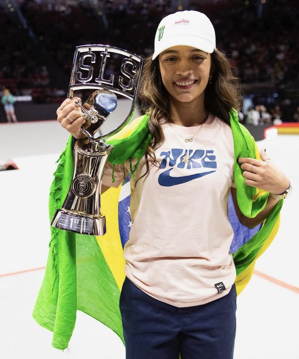 Rayssa Leal é campeã da SLS San Diego — Foto: Divulgação/SLS