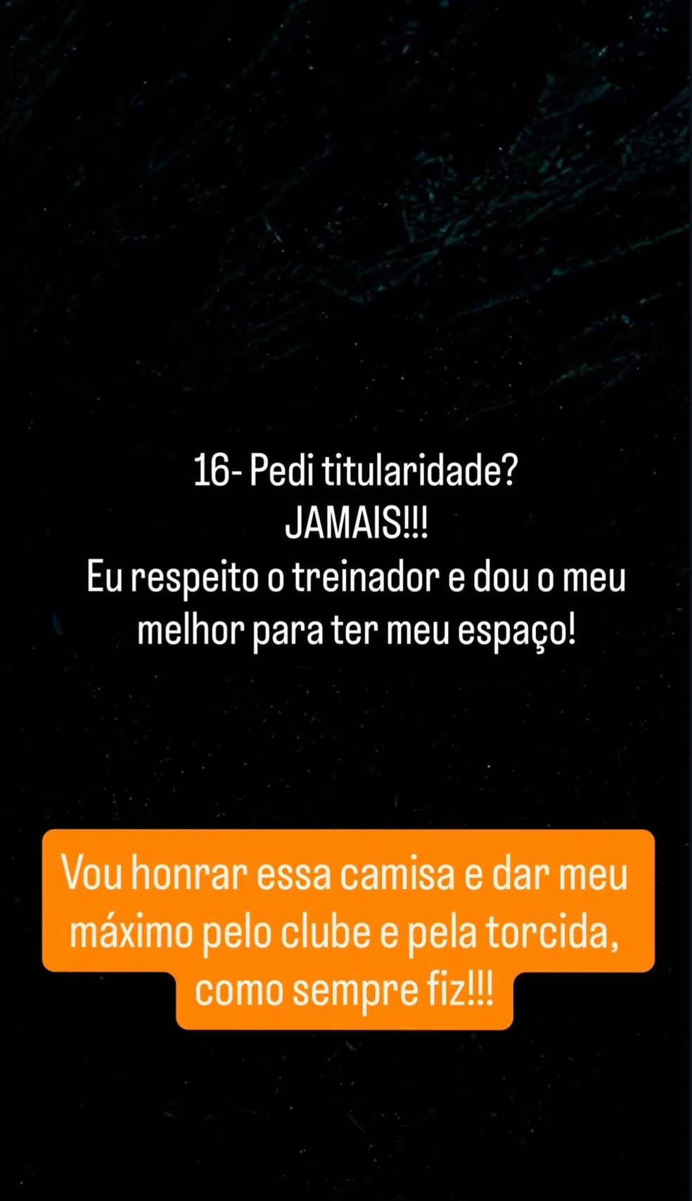 Hulk desabafa nas redes sociais — Foto: Reprodução/ Instagram