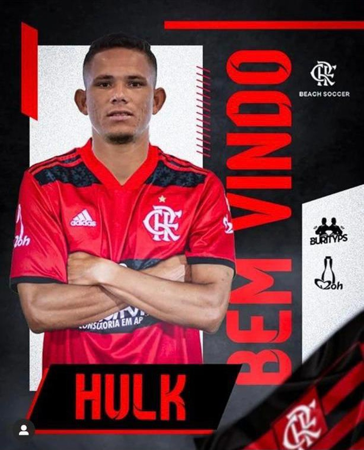 Foto do hulk jogador de futebol
