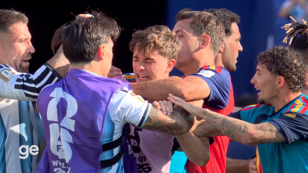 Fifa abre investigação contra Argentina após briga no fim do jogo