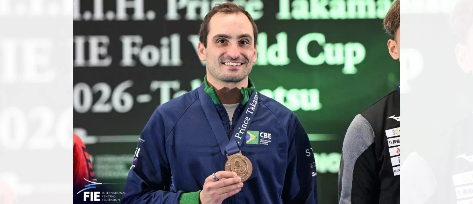 Guilherme Toldo supera número 2 do mundo e conquista o bronze na Copa do Mundo de esgrima