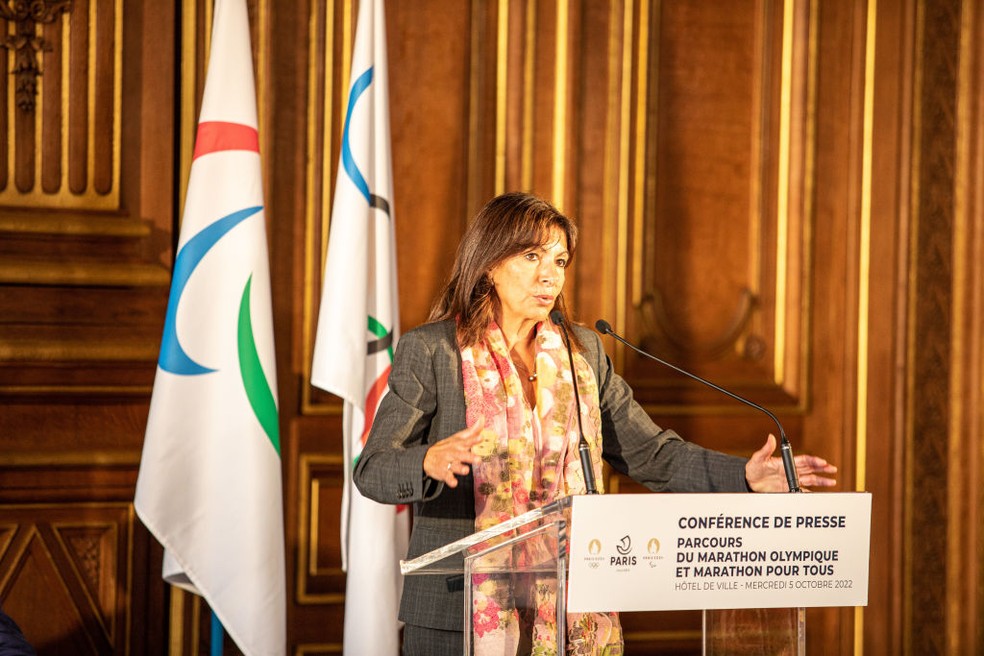 Anne Hidalgo, prefeita da Paris — Foto: Victor LOCHON/Gamma-Rapho via Getty Images