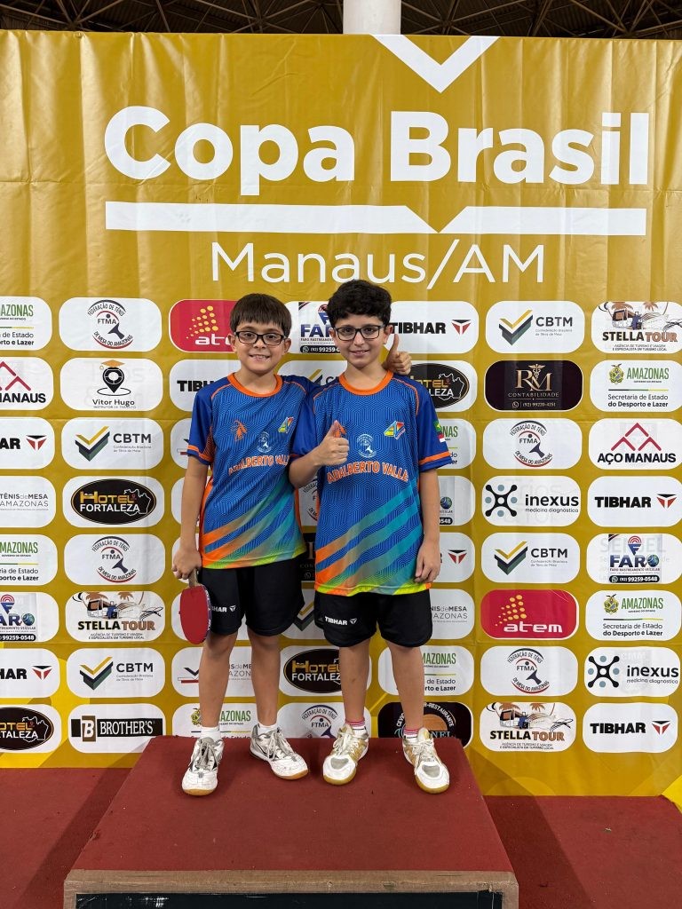 Panorama: Dupla de mesatenistas amazonenses participará de treinamento da Seleção Brasileira