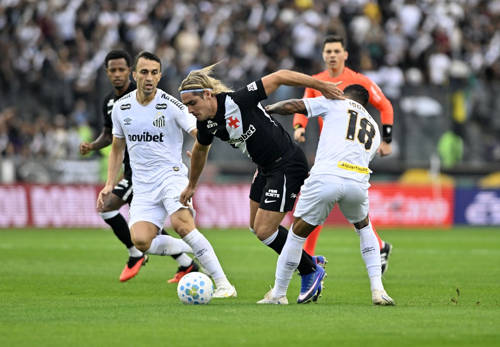 Vasco x Santos Brasileirão 2026 — Foto: André Durão