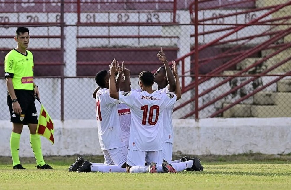 Jogadores do América-RJ comemora gol contra a Itapirense — Foto: @edu.carmimfotografia/ Instagram América-RJ