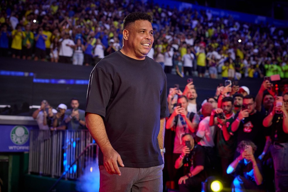 Ronaldo Fenômeno Final Kings League Brasil x Chile — Foto: Kings League Brazil